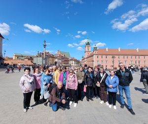 Wycieczka seniorów do Warszawy