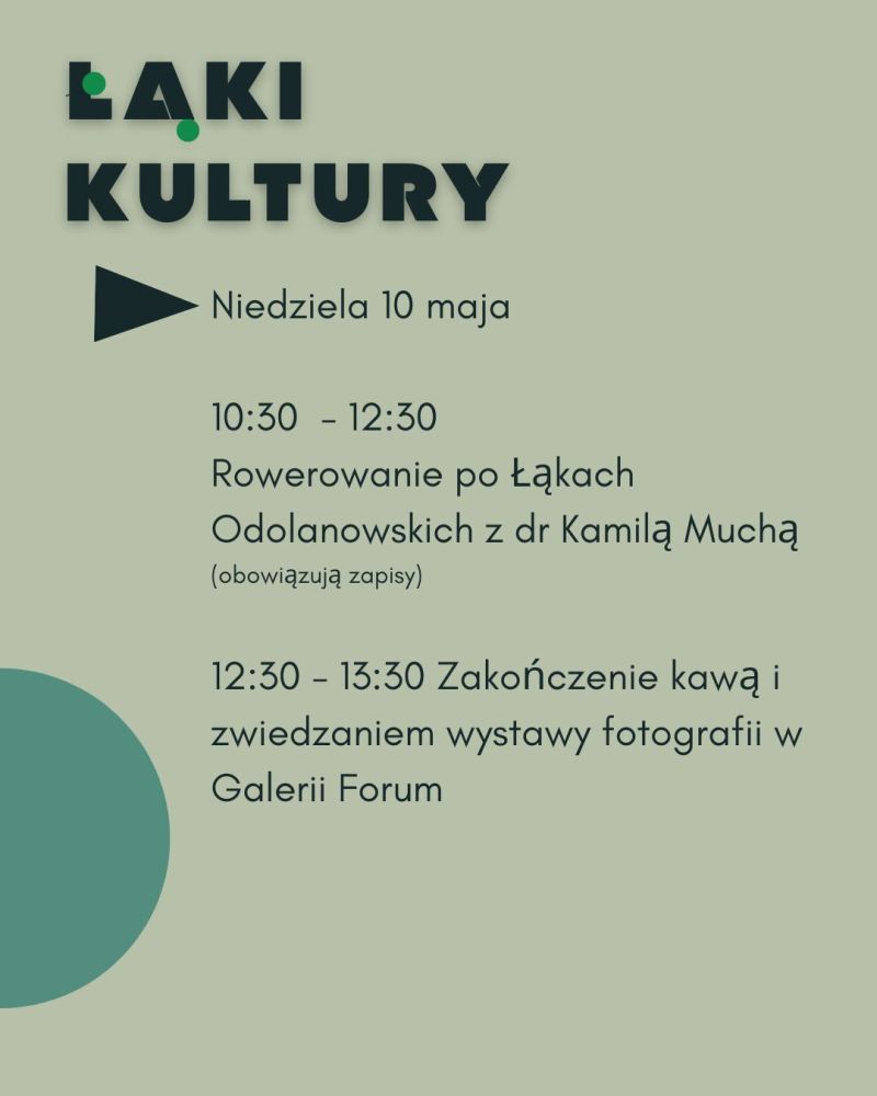 Festiwal Łąki Kultury 2026 — 8–10 maja