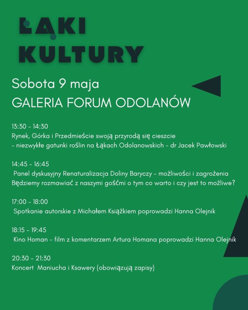 Festiwal Łąki Kultury 2026 — 8–10 maja