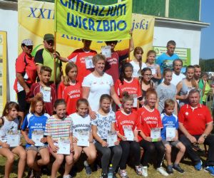 Uczniowie z gminy Odolanów  na XXIII Biegu Olimpijskim w Racocie