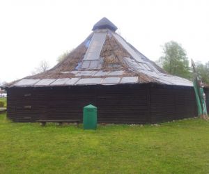 Wigwam przed remontem