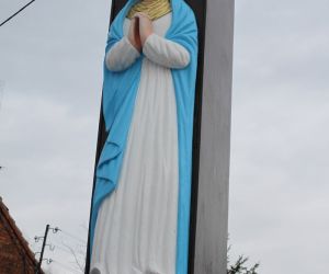 Odnowiony krzyż w Tarchałach Wielkich