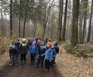 Wycieczka uczniów ze szkoły w Raczycach