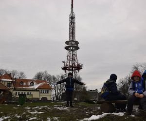 Wycieczka uczniów ze szkoły w Raczycach