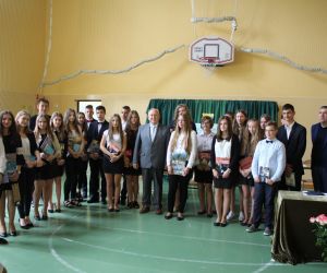 Zakończenie roku w Gimnazjum w Świecy