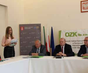 Podpisanie umowy z wykonawcą w ODK