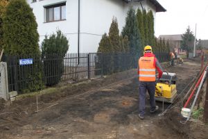 Przebudowa ulicy Krótkiej w Bonikowie