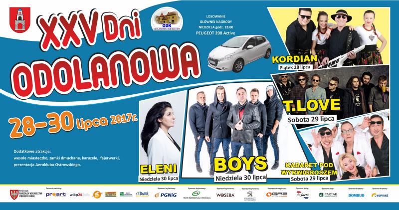 Program XXV Dni Odolanowa