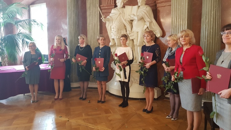 Uroczystość wręczenia nagród Ministra Edukacji Narodowej