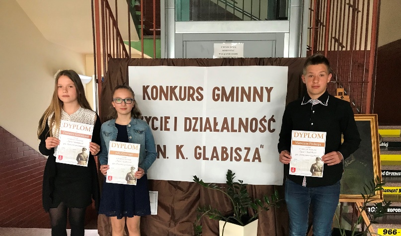 Gminny konkurs „Życie i działalność gen. Kazimierza Glabisza”