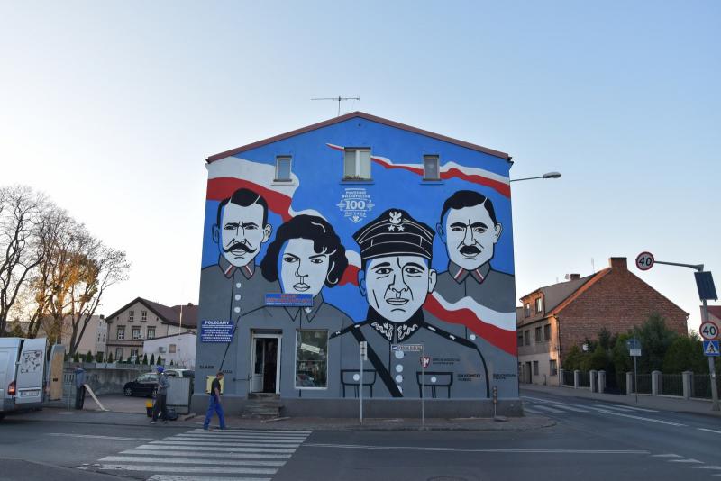 Mural na Stulecie Niepodległości