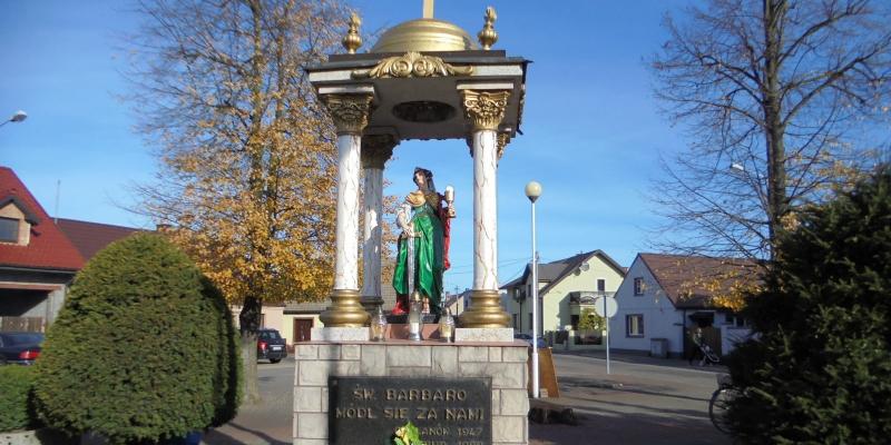 Święta Barbara odrestaurowana