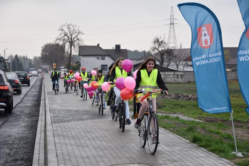 Upragniona ścieżka rowerowa otwarta!