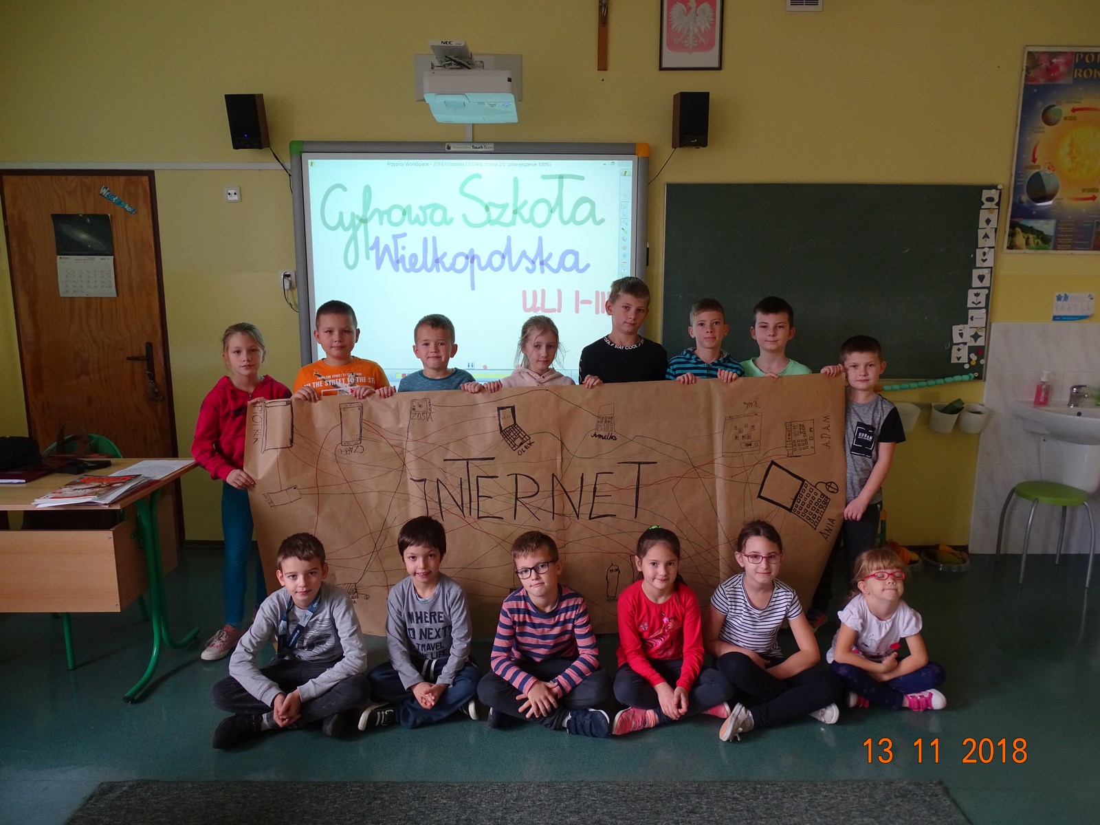 Uczniowskie Laboratorium Informatyczne w szkole podstawowej w Raczycach