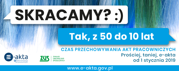 Czego dotyczy projekt e-akta?