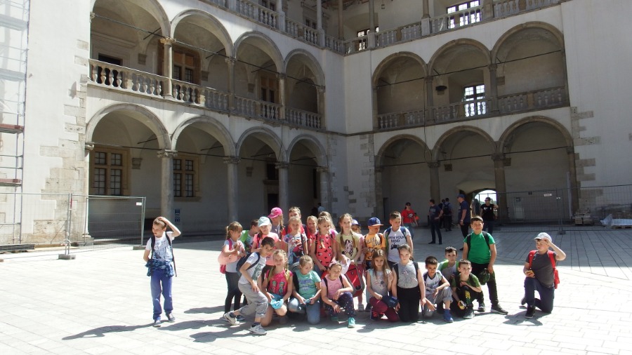 Dzieci z Wierzbna odwiedziły Kraków