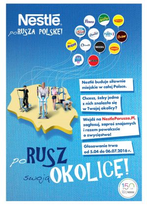 Zagłosuj na siłownię zewnętrzną w Twojej okolicy!