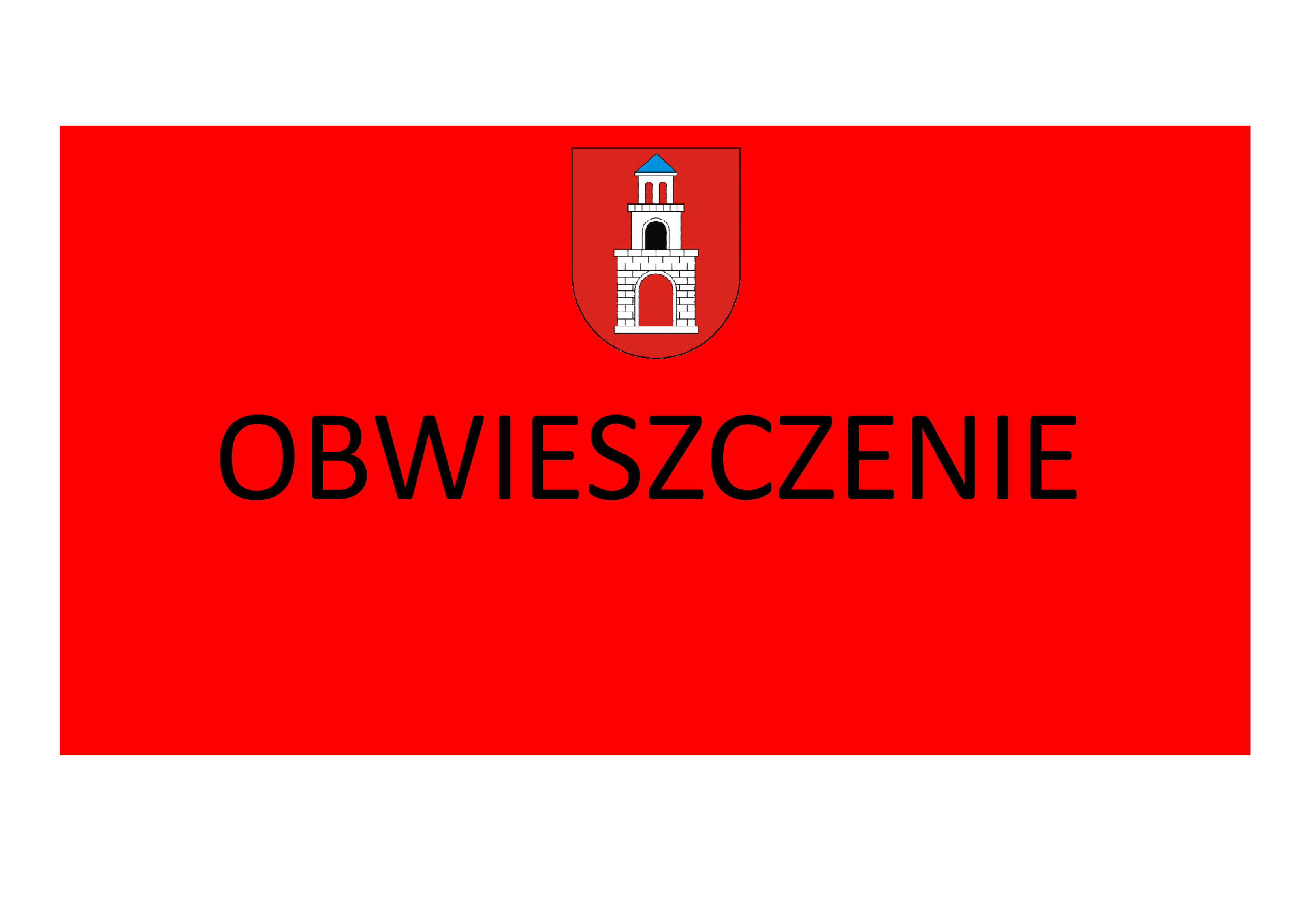 Obwieszczenie Wojewody Wielkopolskiego