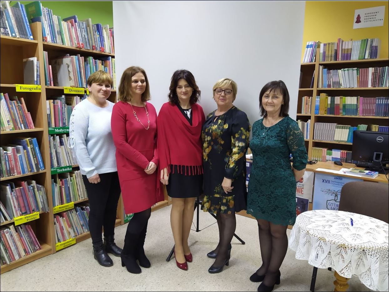 W bibliotece odbyło się spotkanie z Anetą Franc