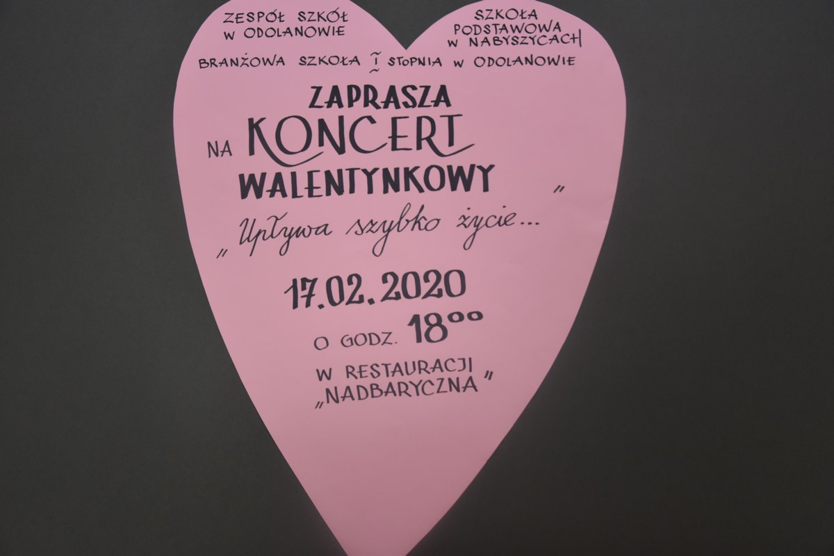 Zapraszamy na Koncert Walentynkowy!