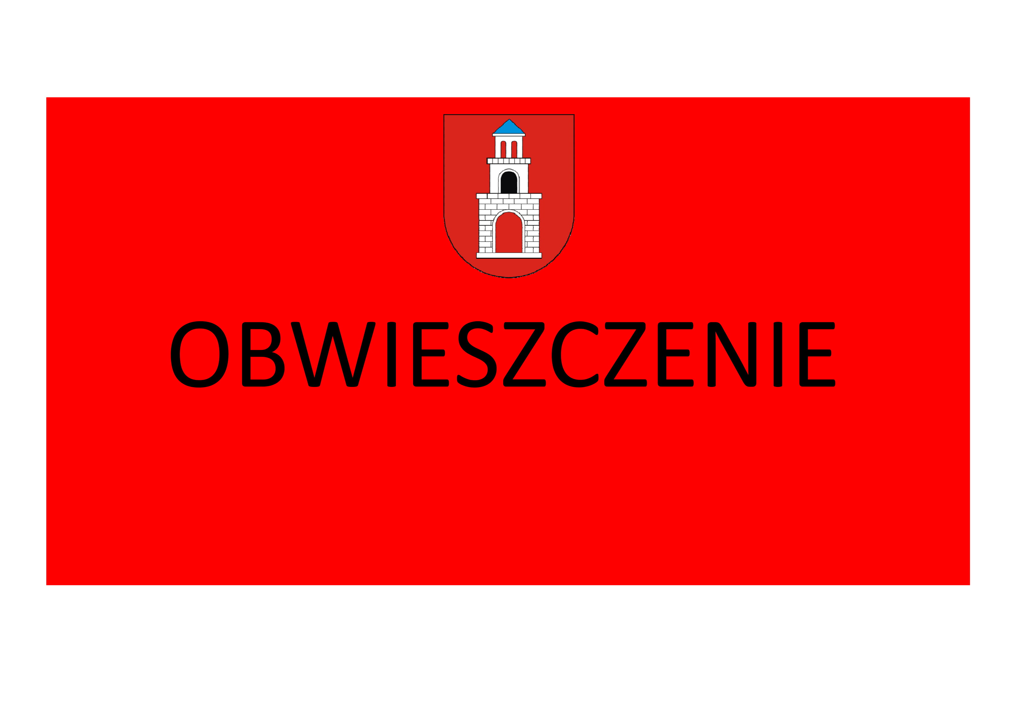Obwieszczenie