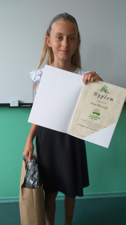 Anna Błaszczyk zwycięzczynią konkursu plastycznego „Bezpiecznie na wsi”