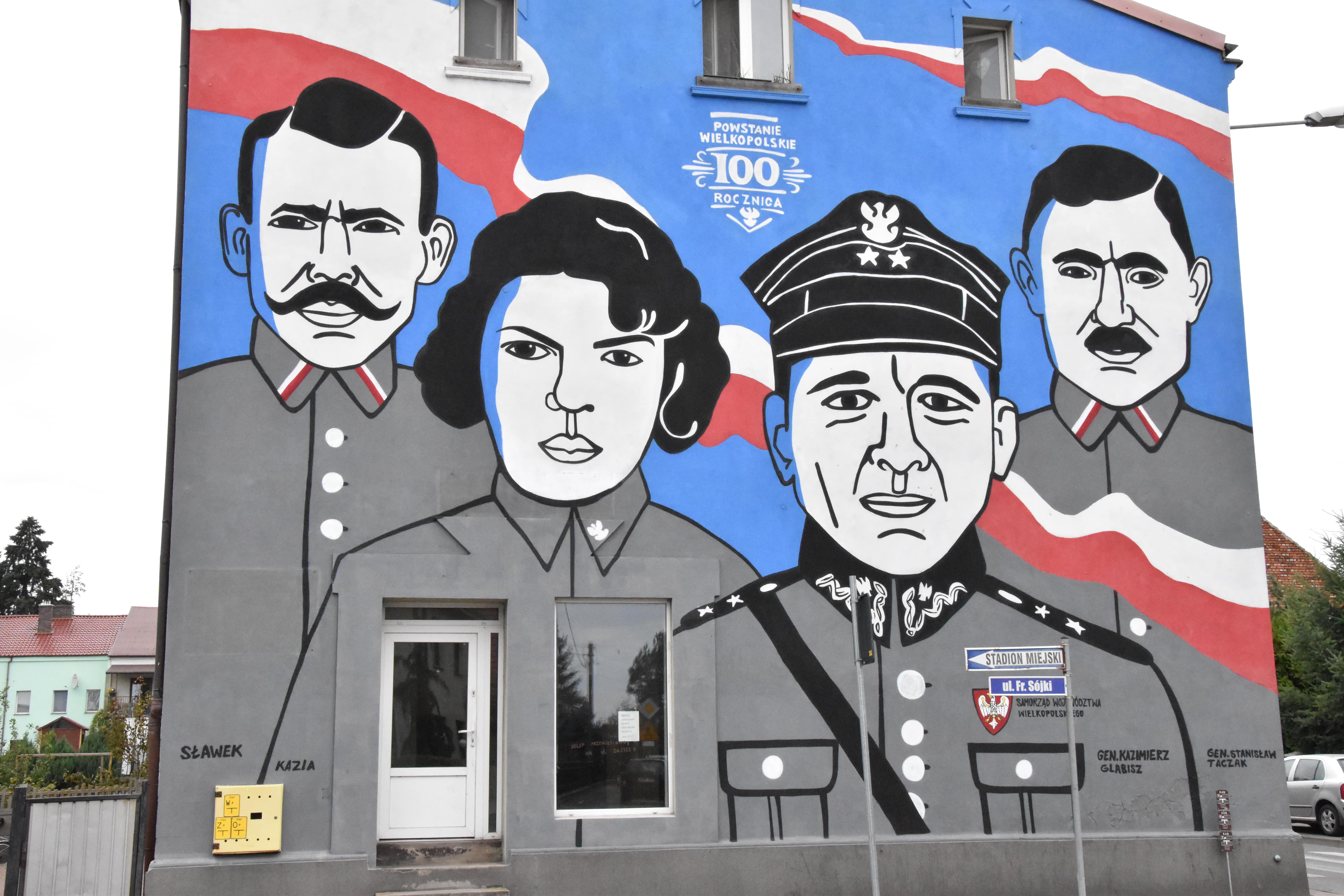 Mural Patriotyczny jak nowy!
