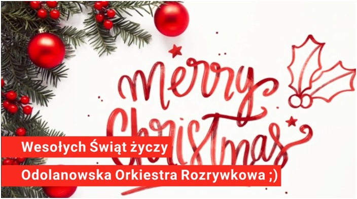 Muzyczne życzenia od Szkoły Muzycznej w Odolanowie!