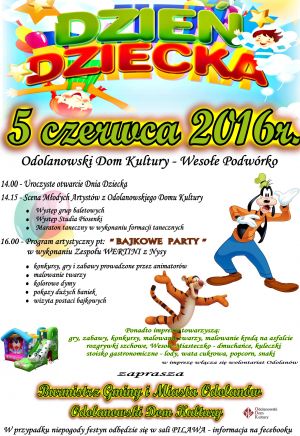 Zapraszamy na Dzień Dziecka