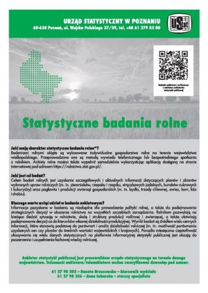 Statystyczne badania rolne