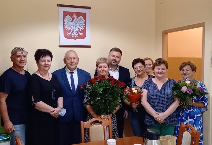 Pani Krystyna Czerwińska z MGOPS przeszła na emeryturę