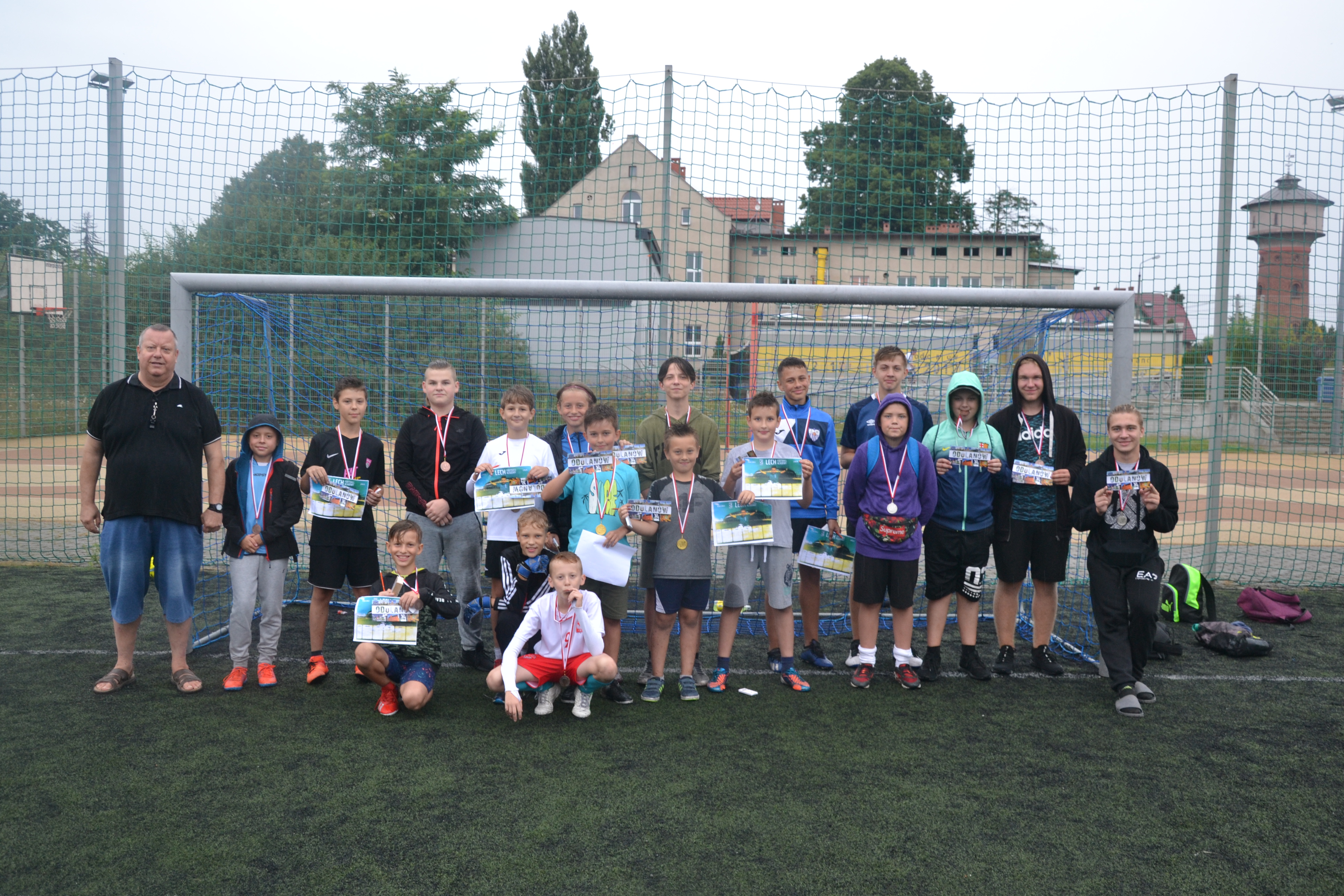 Turniej Piłki Nożnej Chłopców na Orliku w Odolanowie - wakacje na sportowo