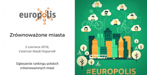 Burmistrz na konferencji "Europolis. Zrównoważone miasta."