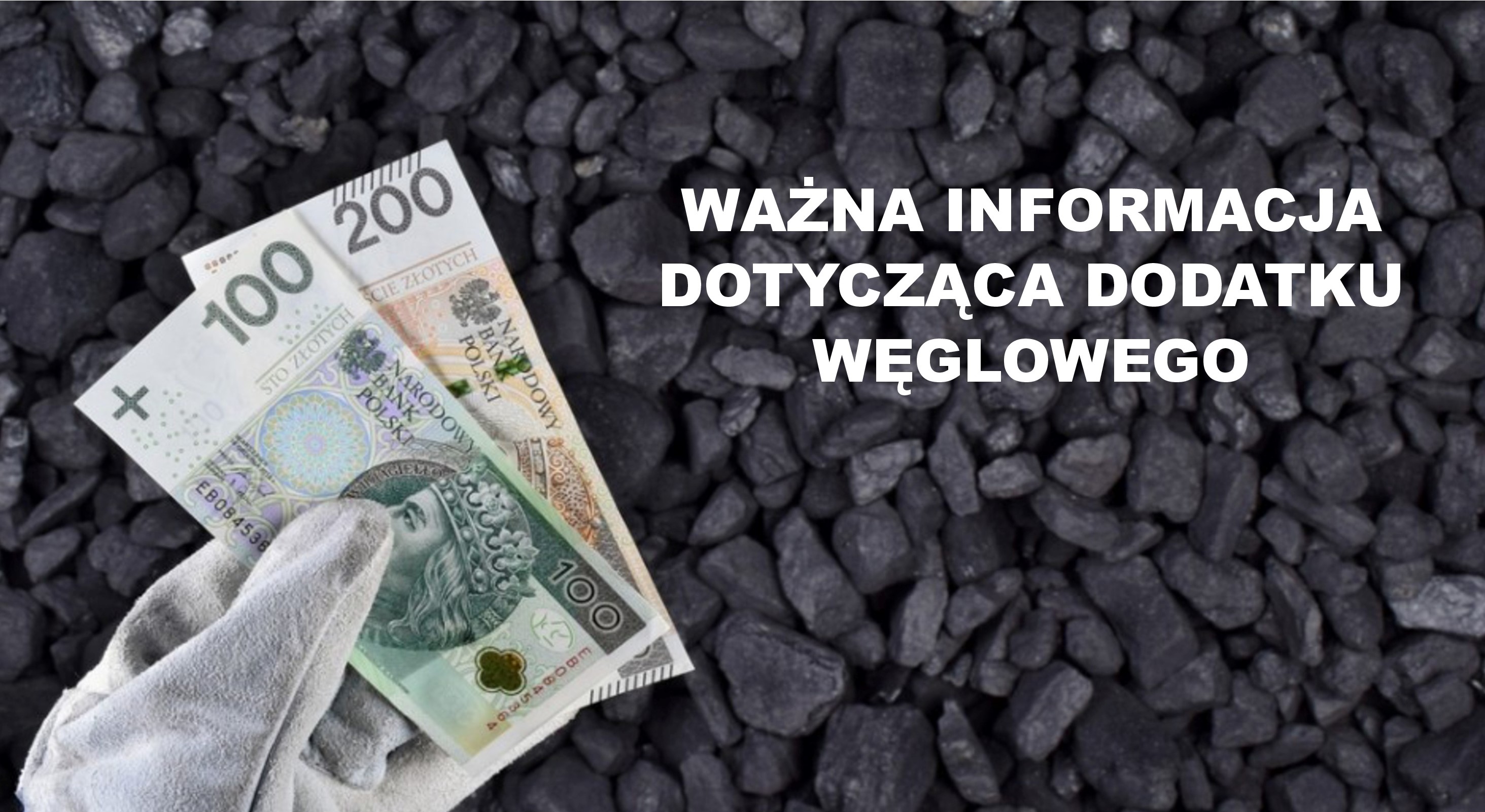 Wnioski na dodatek węglowy będzie pożna składać w godzinach popołudniowych