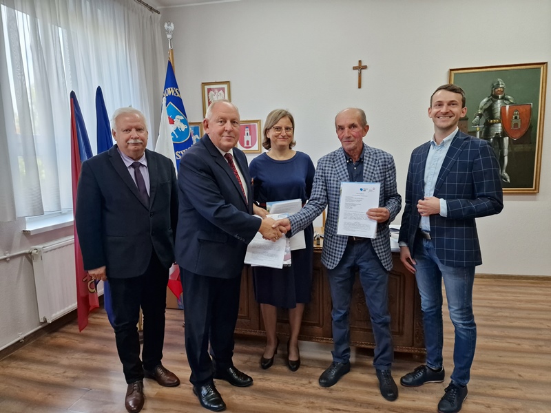 Umowa na budowę odwodnienia terenów przemysłowych