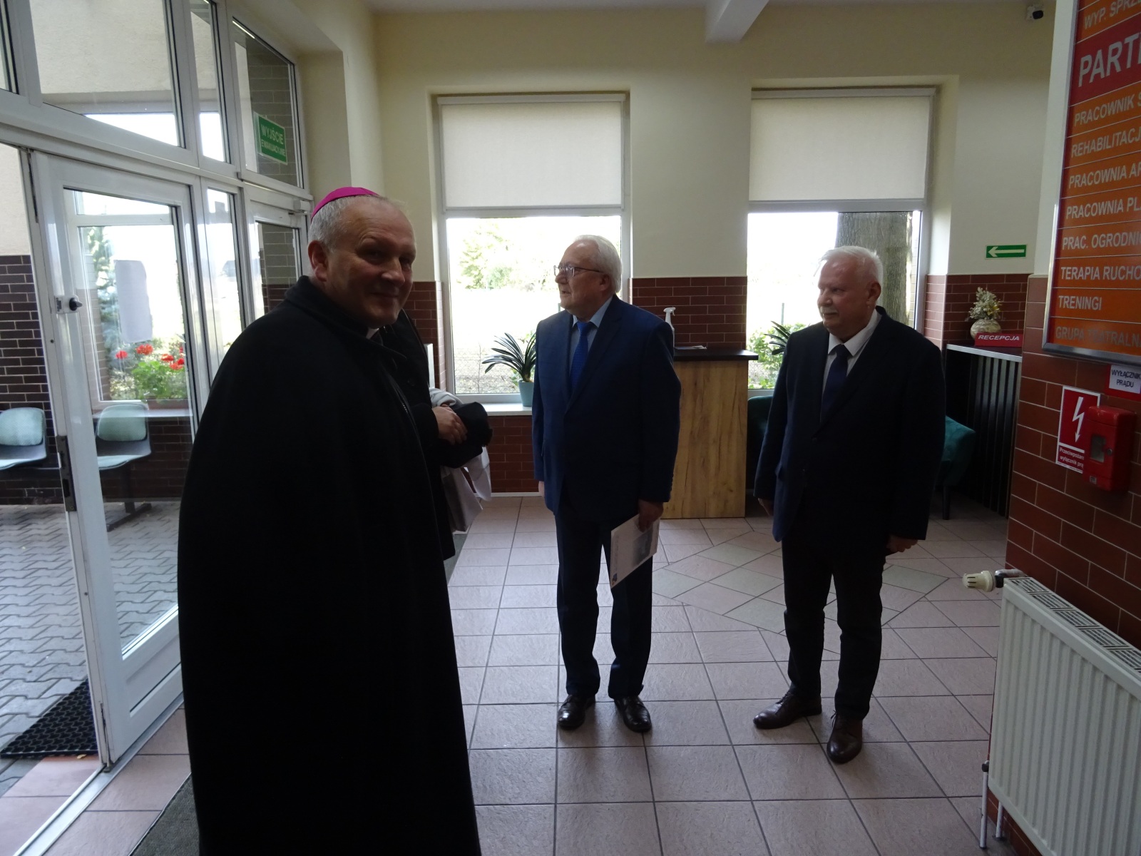 Odwiedziny Biskupa w odolanowskim GMCP