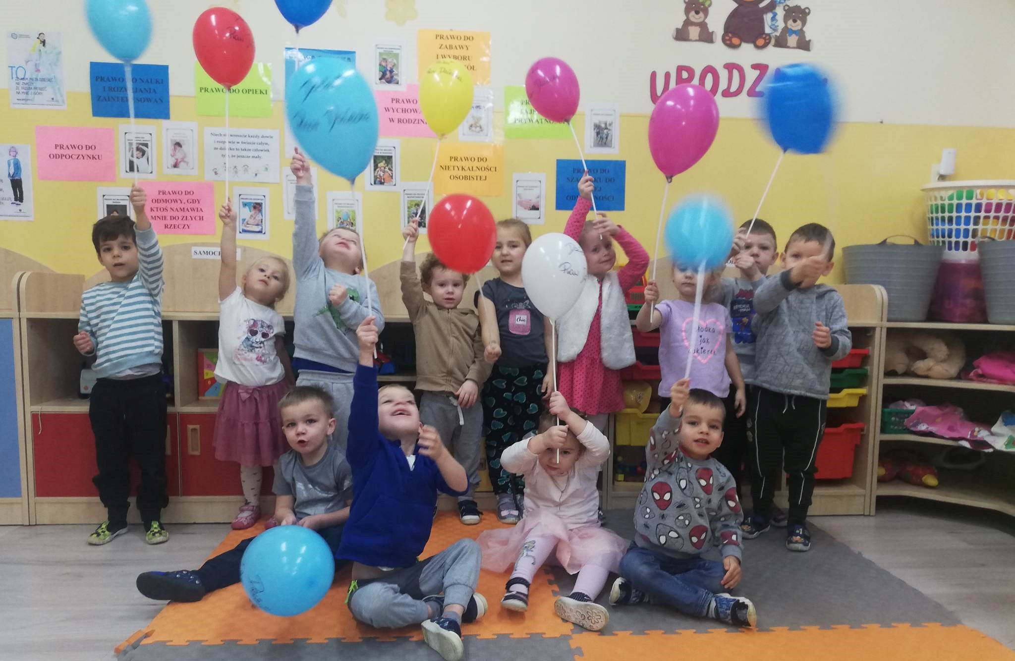 „Dzień Praw Dziecka” u przedszkolaków z filii w Gliśnicy