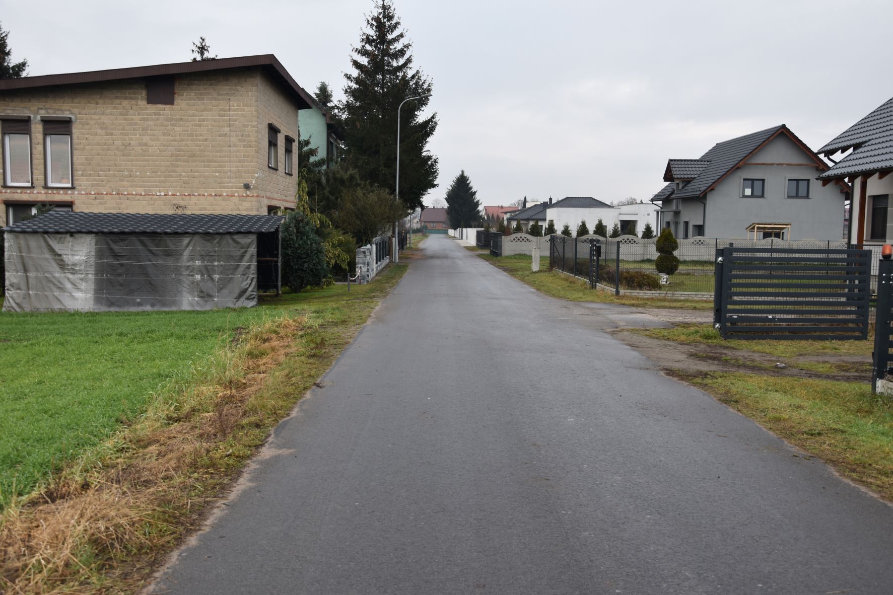 Ul. Polna i ul. Leśna w Bonikowie po renowacji