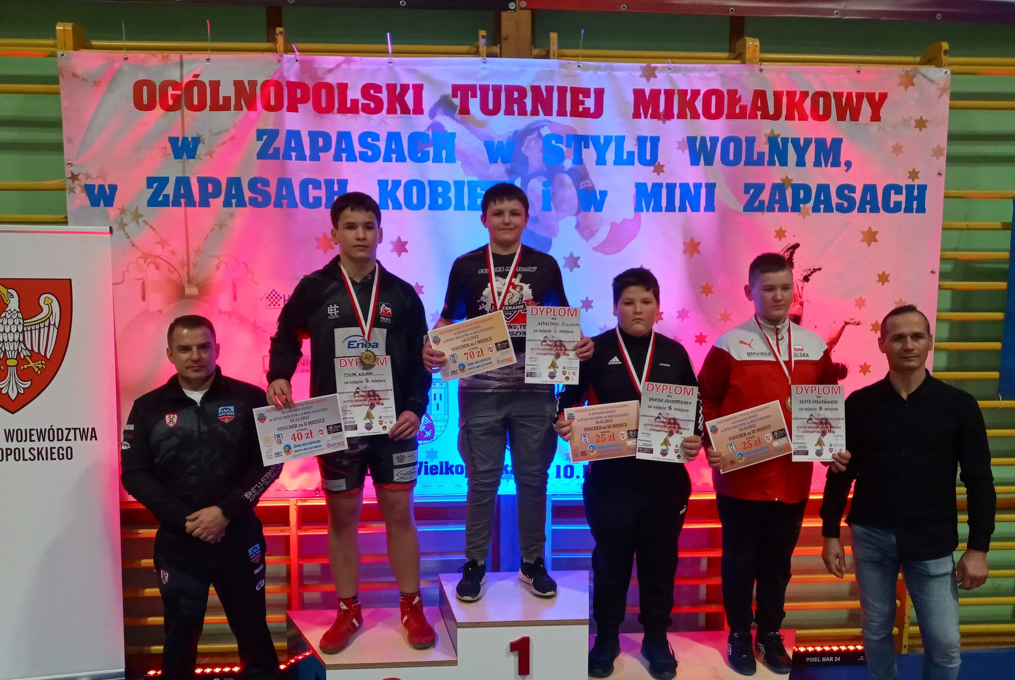 Kolejny świetny występ naszych zapaśników