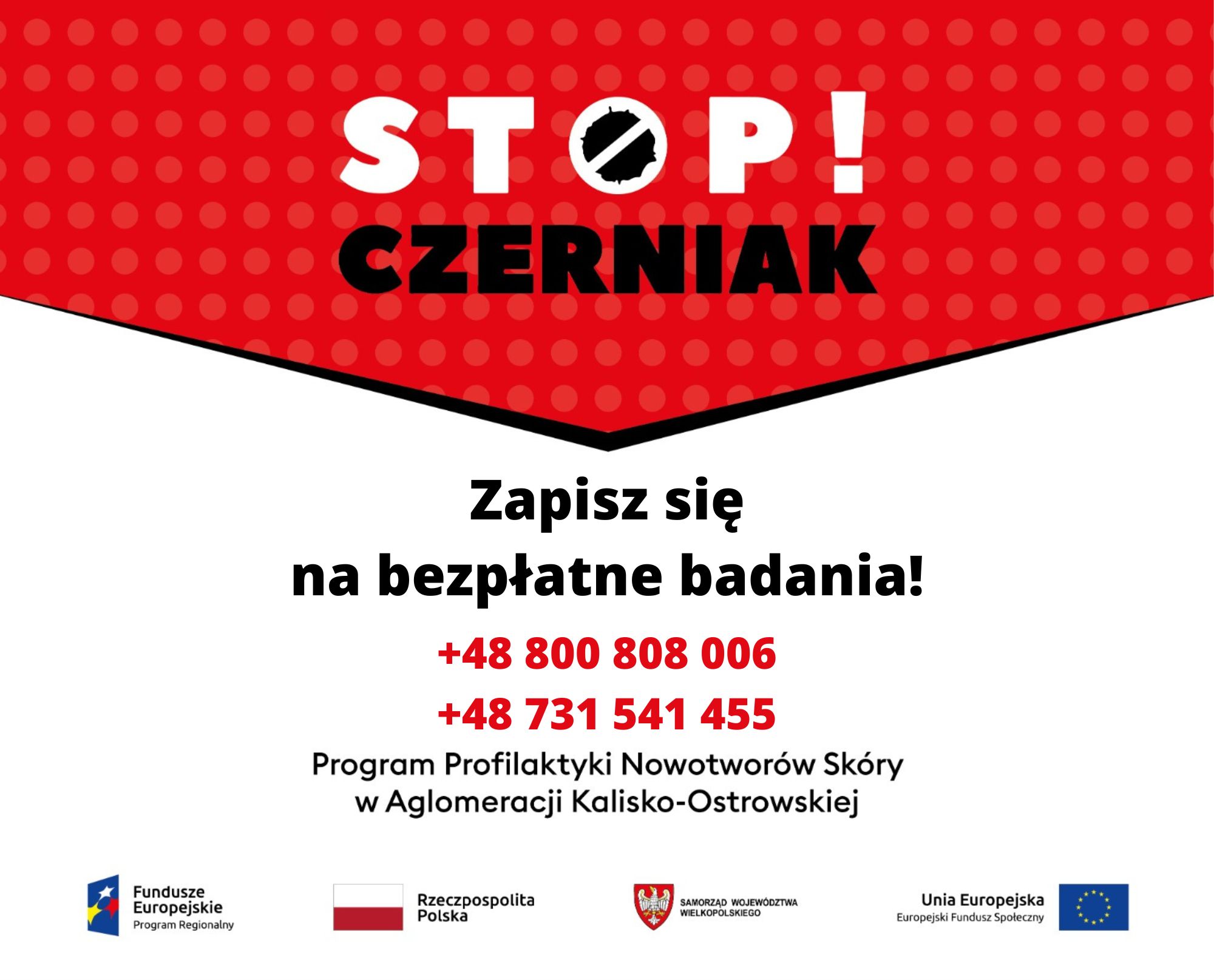 Skorzystaj z bezpłatnych badań przeciw czerniakowi!
