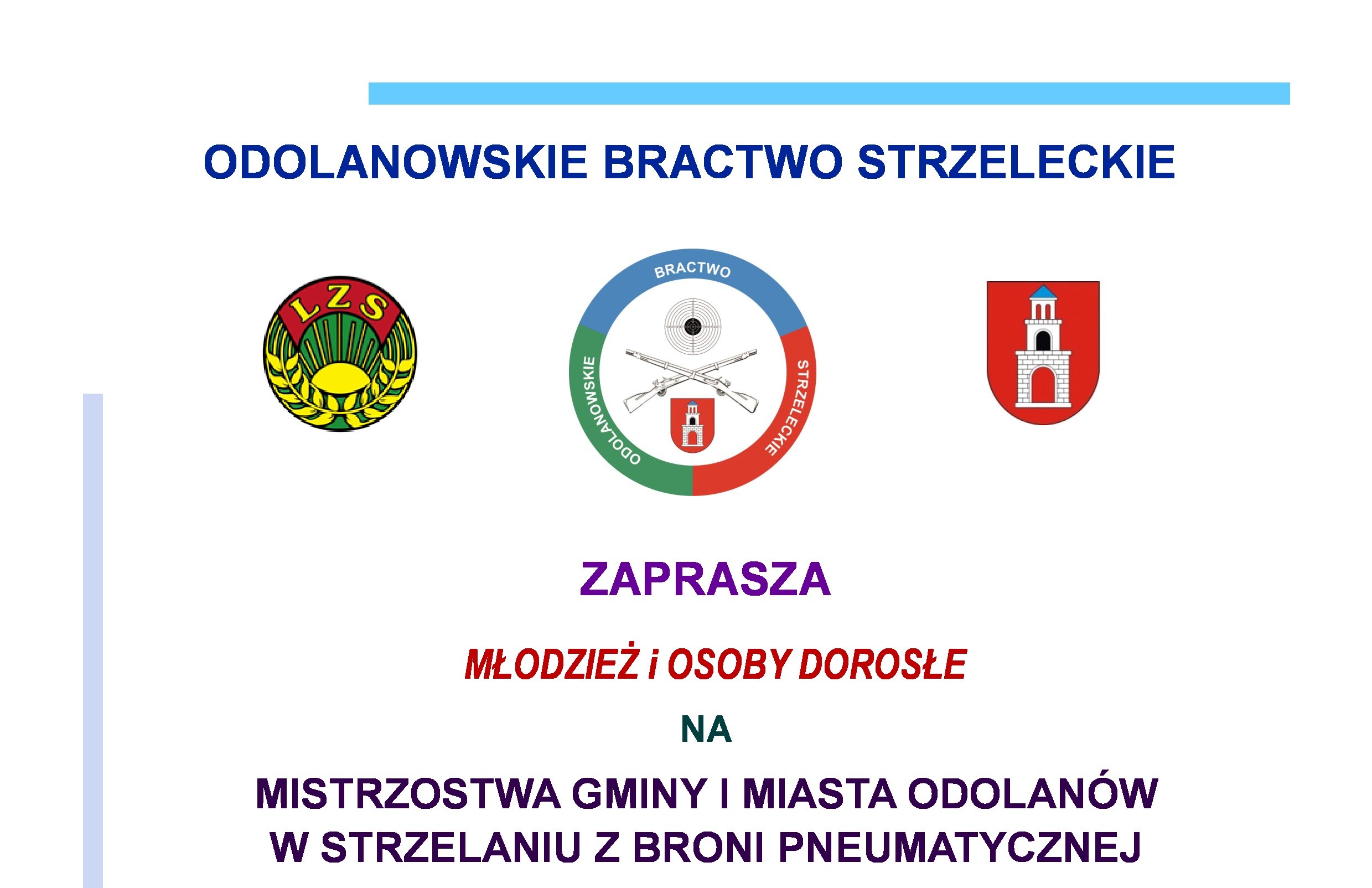 Zapraszamy na kolejne Mistrzostwa GiM Odolanów w strzelaniu z broni pneumatycznej
