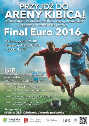 Finał EURO na sportowo, tylko z nami!
