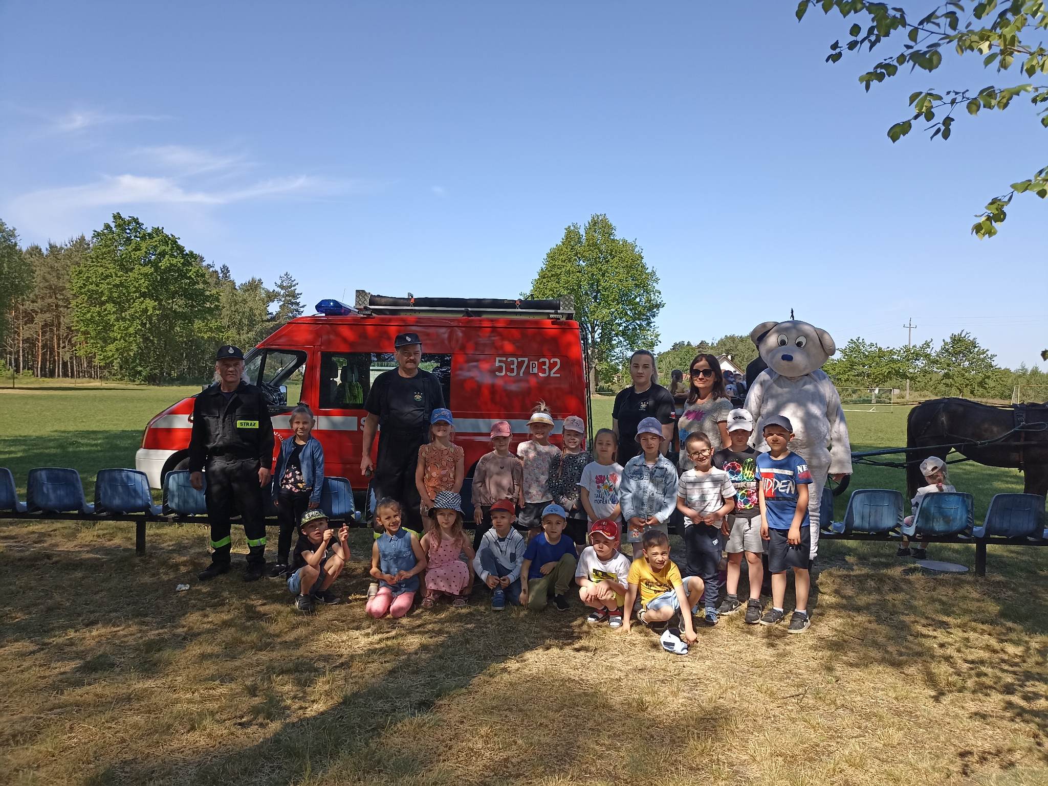 Wesoły piknik strażacki w Garkach