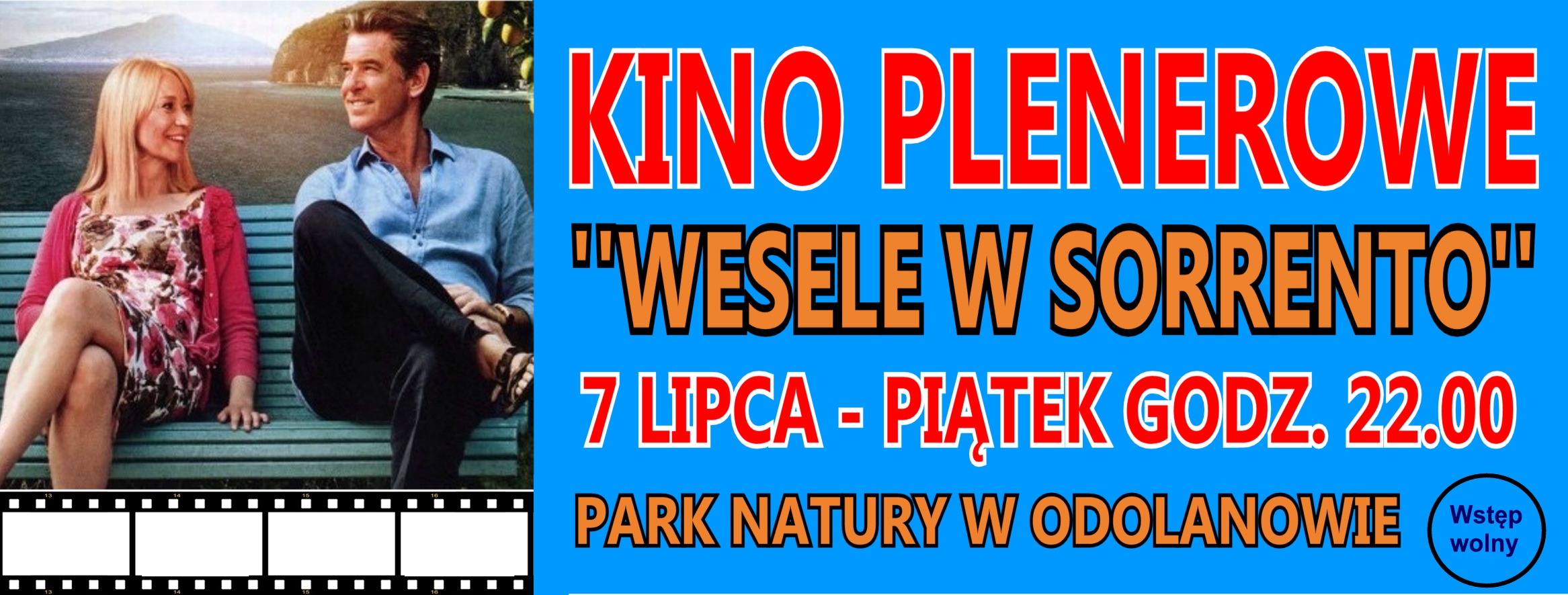Kino Plenerowe w Parku Natury już 7 lipca!