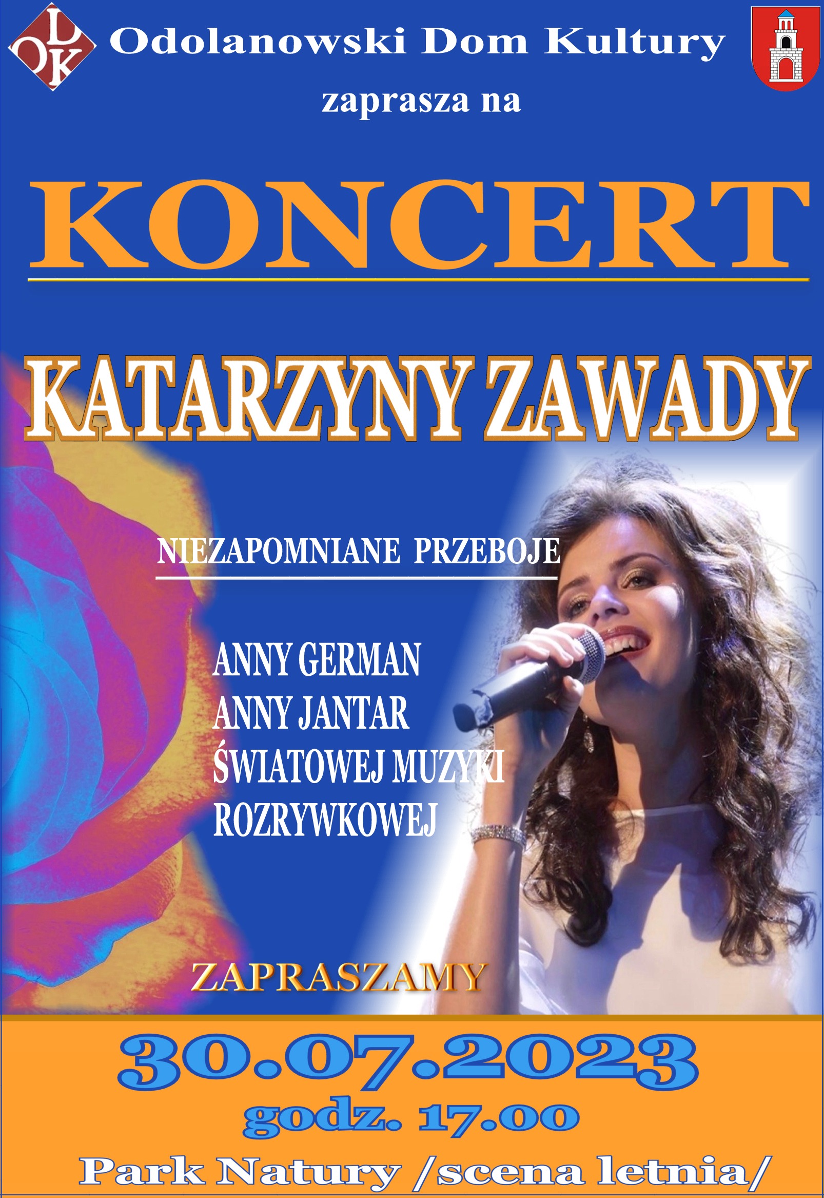 Katarzyna Zawada wystąpi 30 lipca w Odolanowie