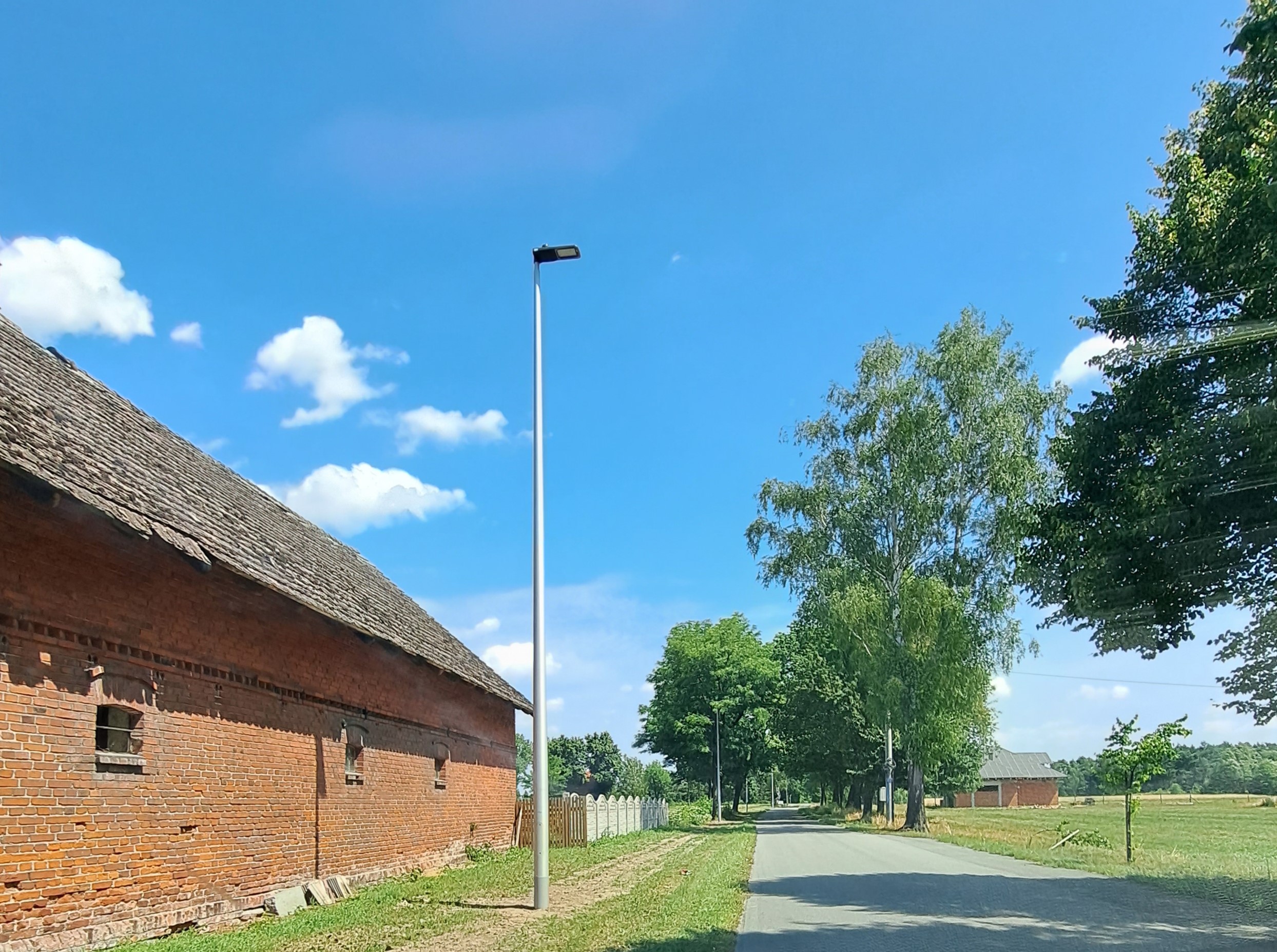 Nowe oświetlenie uliczne w Nadstawkach