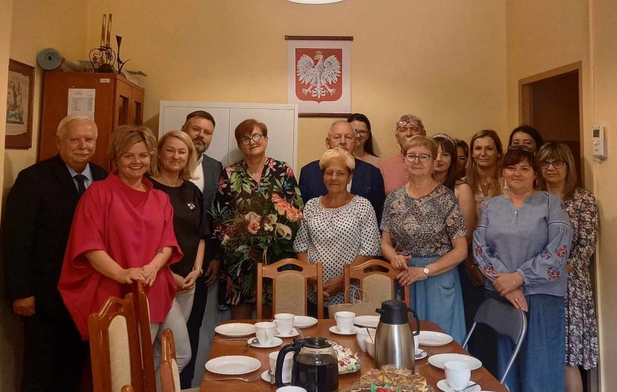 Pani Bogumiła Rogowicz z M-GOPS przechodzi na emeryturę