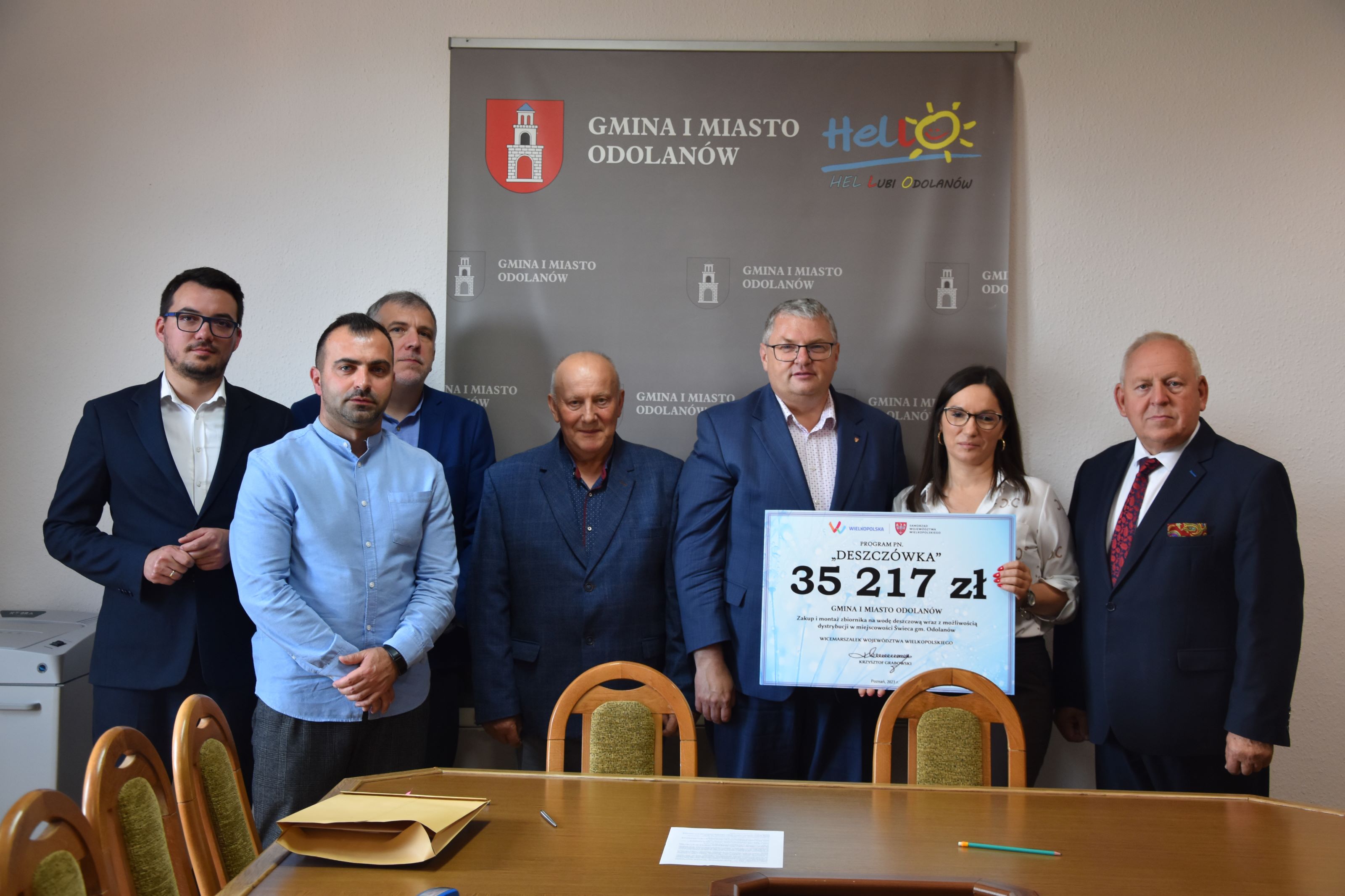 Gmina i Miasto Odolanów otrzymała dofinansowanie w ramach programu "Deszczówka"