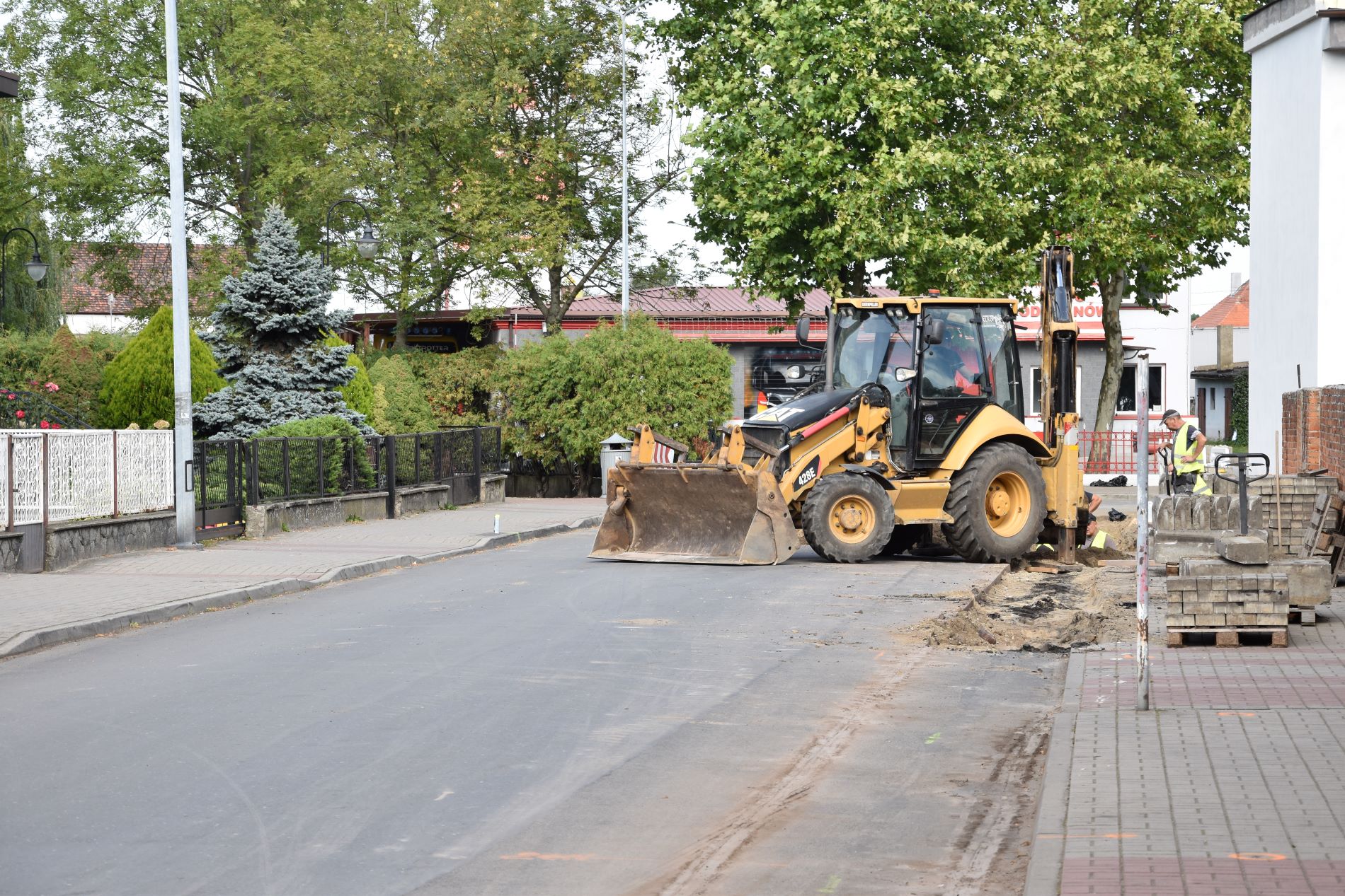 Trwa przebudowa kanalizacji deszczowej w ulicy Bartosza 1-go Maja i Wiosny Ludów