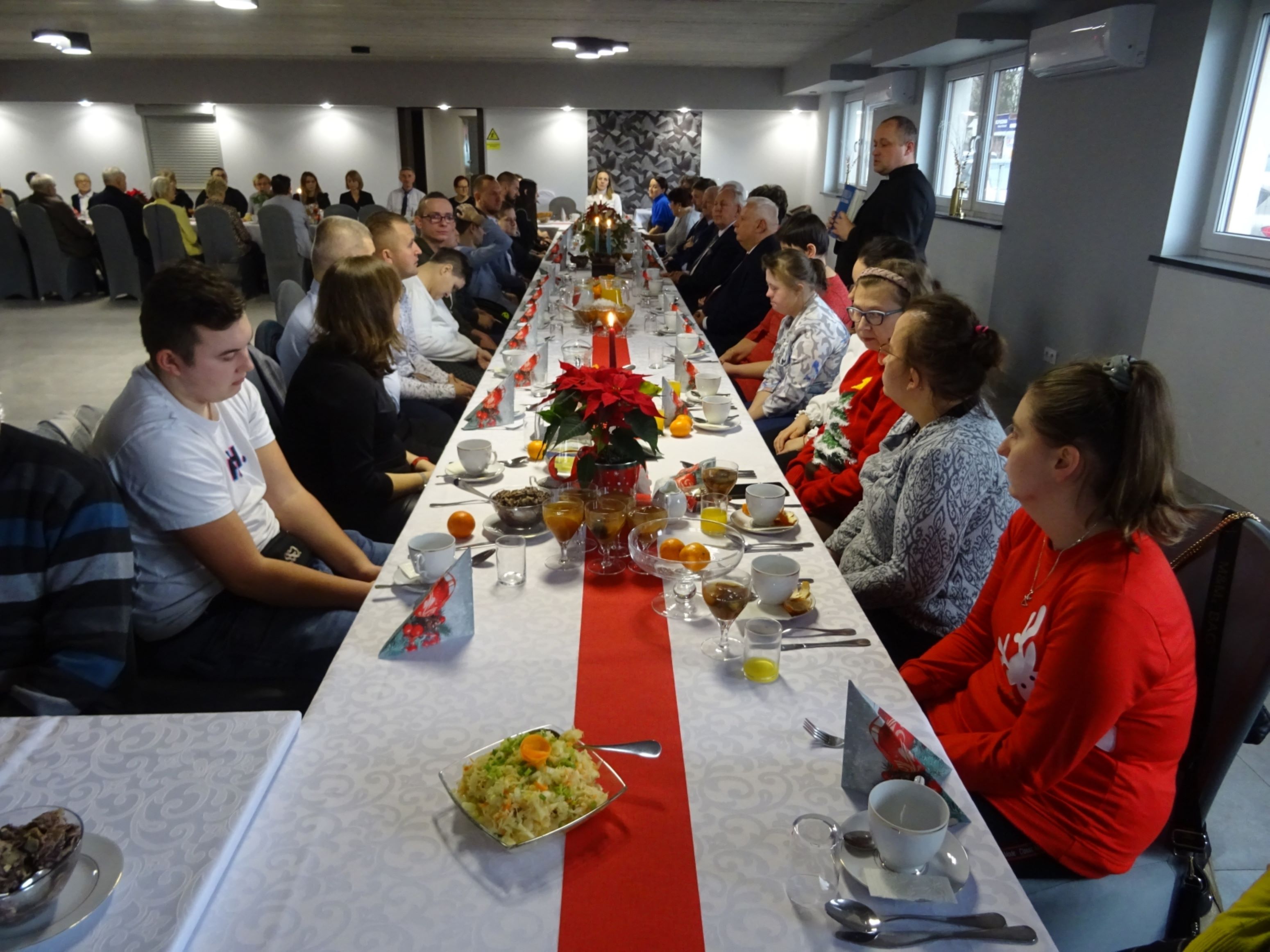 Spotkanie wigilijne ŚDS i Dziennego Domu Senior+